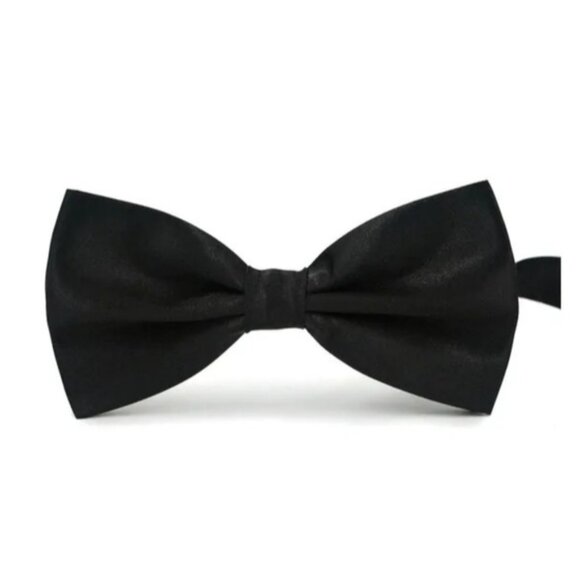 Swet Black BOW TIE Goes Around the Neck - Picture 1 of 1